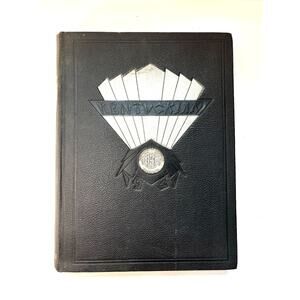 1931 The Kentuckian Vntg Yearbook University of Kentucky Art Deco Embossed Cover
